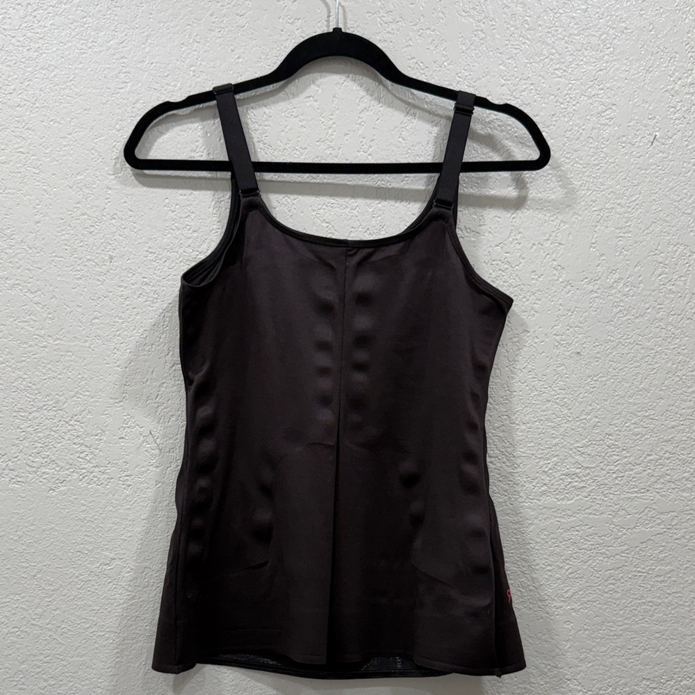 Ruby Ribbon Ultimate Black Satin Cami - Picture 3 of 9